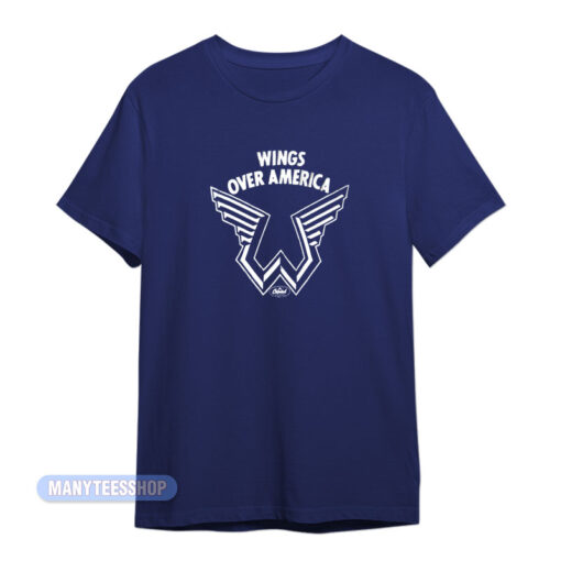 Paul McCartney Wings Over America Capitol Records T-Shirt