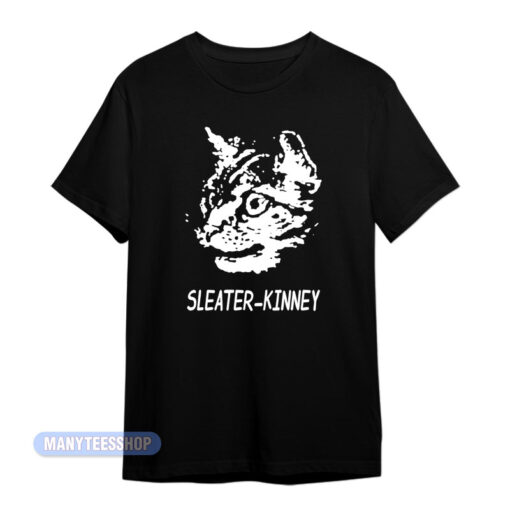Sleater Kinney Cat T-Shirt