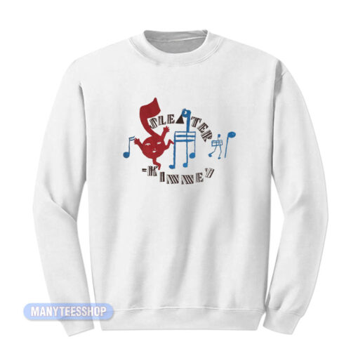 Sleater-Kinney Music Notes Sweatshirt
