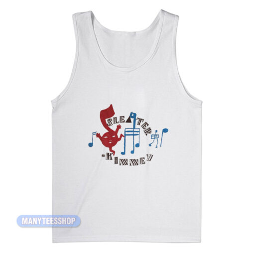 Sleater-Kinney Music Notes Tank Top