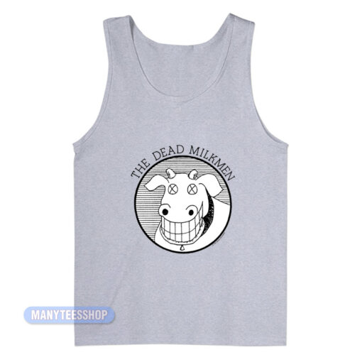 The Dead Milkmen Cow Logo Tank Top