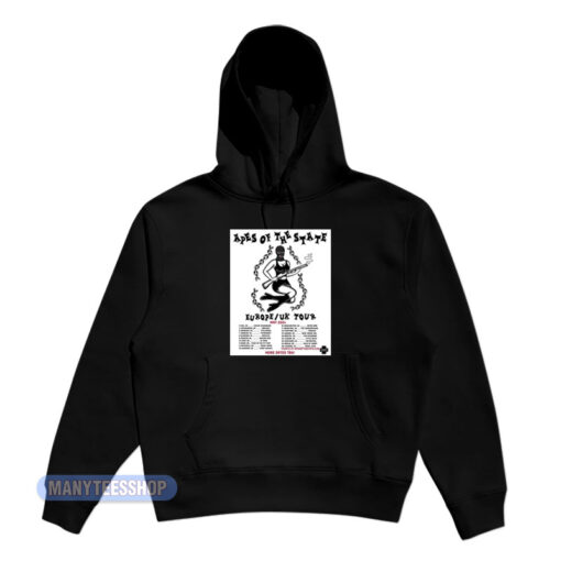 Apes Of The State Europe UK Tour Hoodie