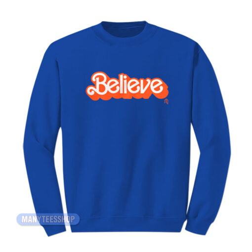 Believe Athlete Logos Sweatshirt