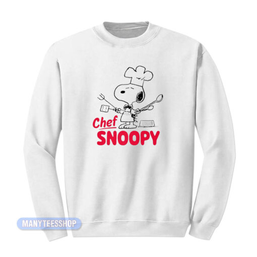 Chef Snoopy Sweatshirt
