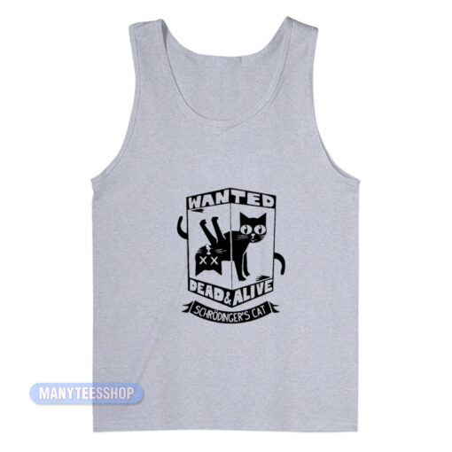 Cisco Wanted Dead And Alive Cat Tank Top