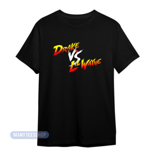 Drake vs Lil Wayne Street Fighter T-Shirt