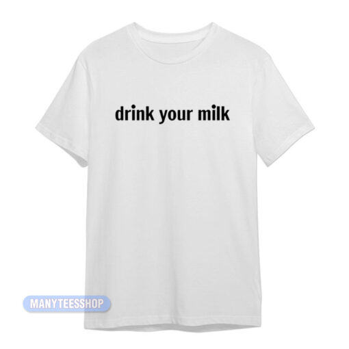 Jonathan Bailey Drink your Milk T-Shirt