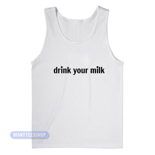 Jonathan Bailey Drink your Milk Tank Top
