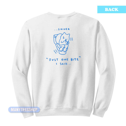Lactose Intolerant Club Just One Bite Sweatshirt