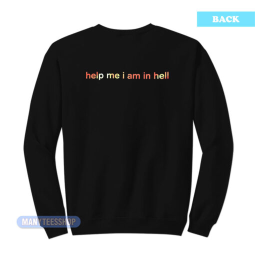Nine Inch Nails Broken Help Me I Am In Hell Sweatshirt