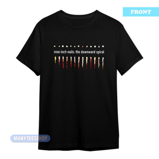 Nine Inch Nails Downward Spiral NIN Logo T-Shirt