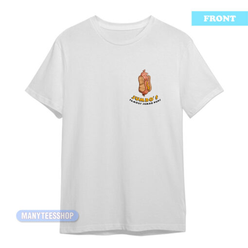 Shameless Church Of Gay Jesus Hot Dog Jumbo's T-Shirt