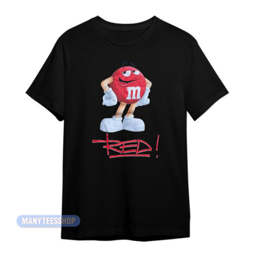 Awsten Knight Waterparks Red M&M Character T-Shirt