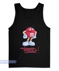 Awsten Knight Waterparks Red M&M Character Tank Top