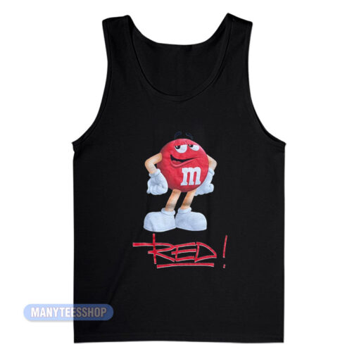 Awsten Knight Waterparks Red M&M Character Tank Top