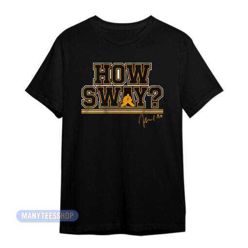 Jeremy Swayman How Sway T-Shirt