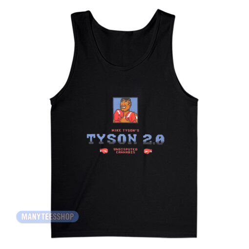 Mike Tyson Undisputed Cannabis Game Start Up Tank Top