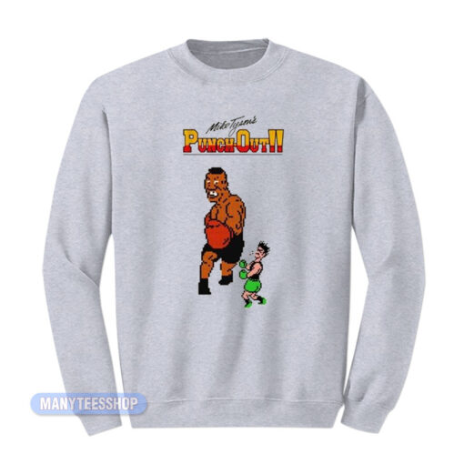 Mike Tyson's Punch Out Game Boxing Sweatshirt