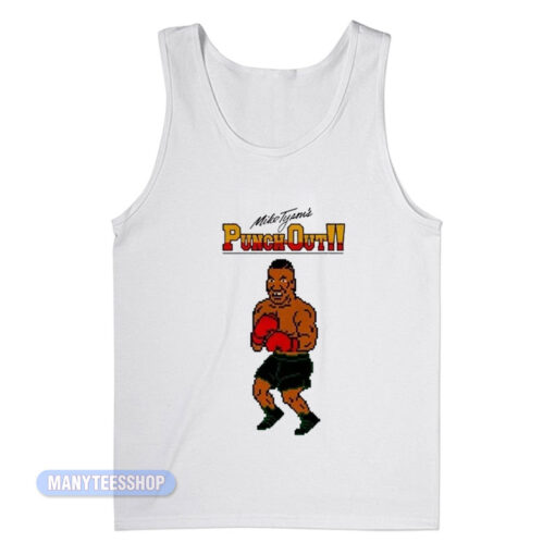 Mike Tyson's Punch Out Video Game Tank Top