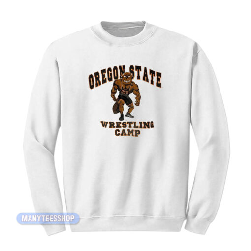 Oregon State Beavers Wrestling Camp Sweatshirt
