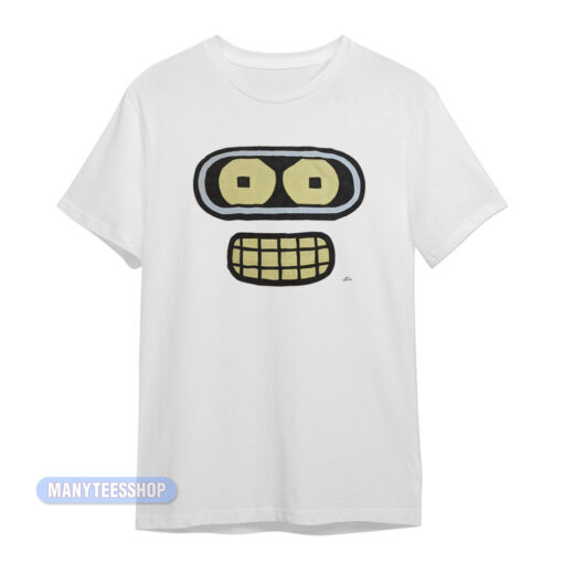 Bender Futurama Face T-Shirt