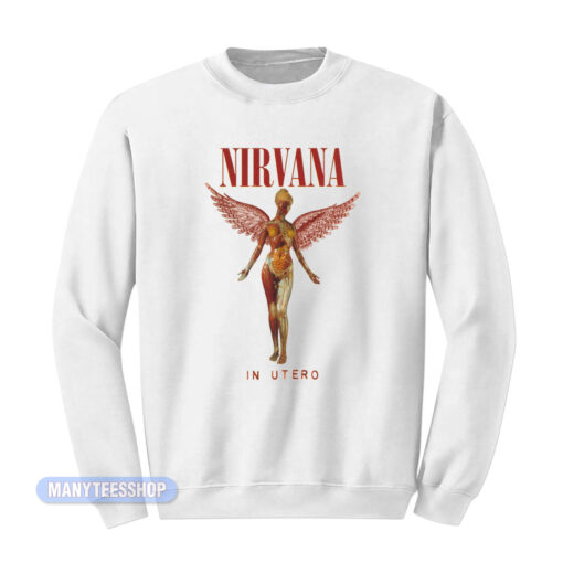 Nirvana In Utero Album Cover Sweatshirt
