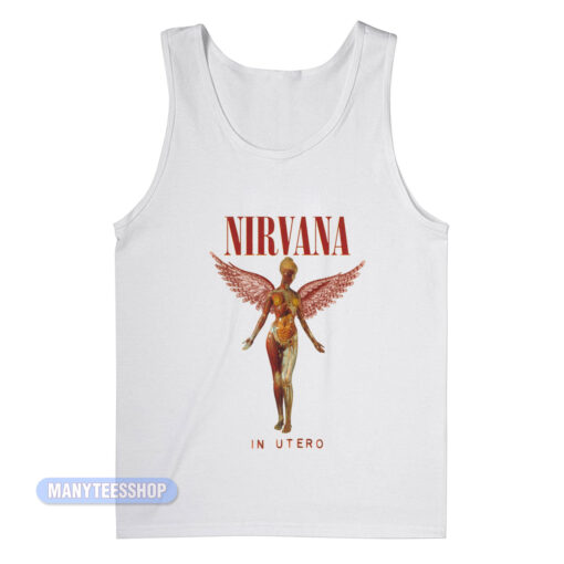 Nirvana In Utero Album Cover Tank Top