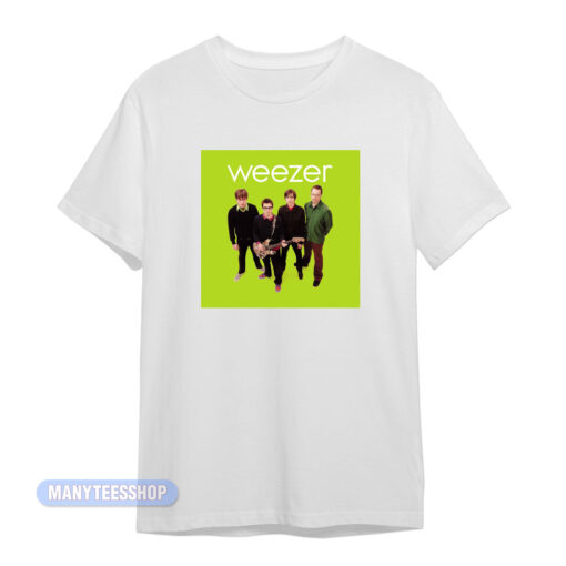 Weezer Green Album Cover T-Shirt