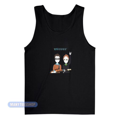 Weezer Rivers And Brian Tank Top