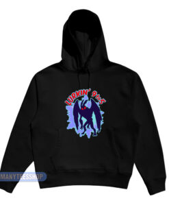 Mothman Lurkin' 9 To 5 Hoodie