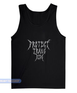 Protect Trans Kids Metal Tank Top