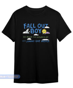 Fall Out Boy 2our Dust Jimmy Eat World T-Shirt