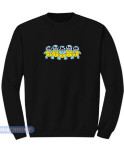 Pokemon The Squirtle Squad Sweatshirt