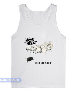 Minor Threat Out Of Step Sheep Album Tank Top