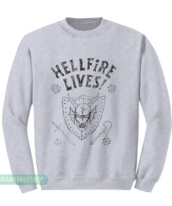Stranger Things Hellfire Lives Sweatshirt