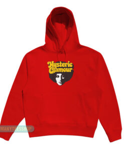 Hysteric Glamour Afro Hair Hoodie
