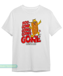 Guardians Dog Gone Going Going Gone Mustard T-Shirt