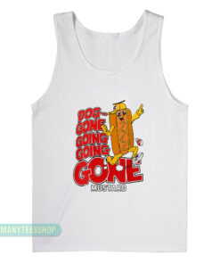 Guardians Dog Gone Going Going Gone Mustard Tank Top