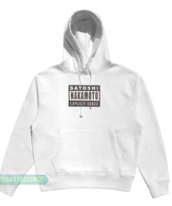 Satoshi Nakamoto Explicit Codex Hoodie